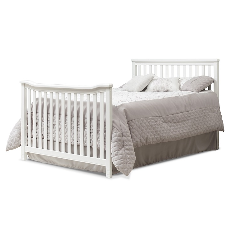 Sorelle Palisades crib Full size rails White 221-W